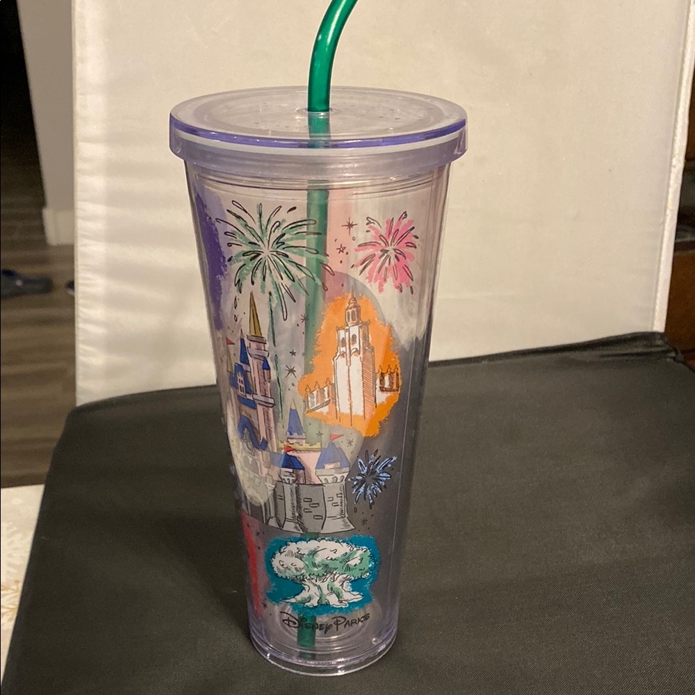 Disney Parks Fireworks Tumbler Starbucks